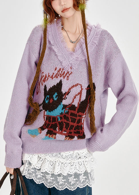 Classic Vintage Sweater with a Flattering Fit