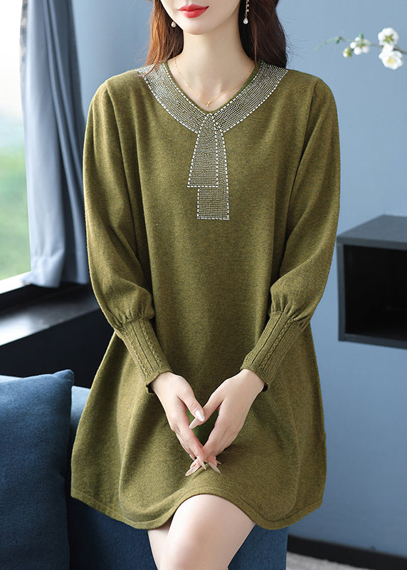 A Vintage Style Sweater with Delicate Timeless Details