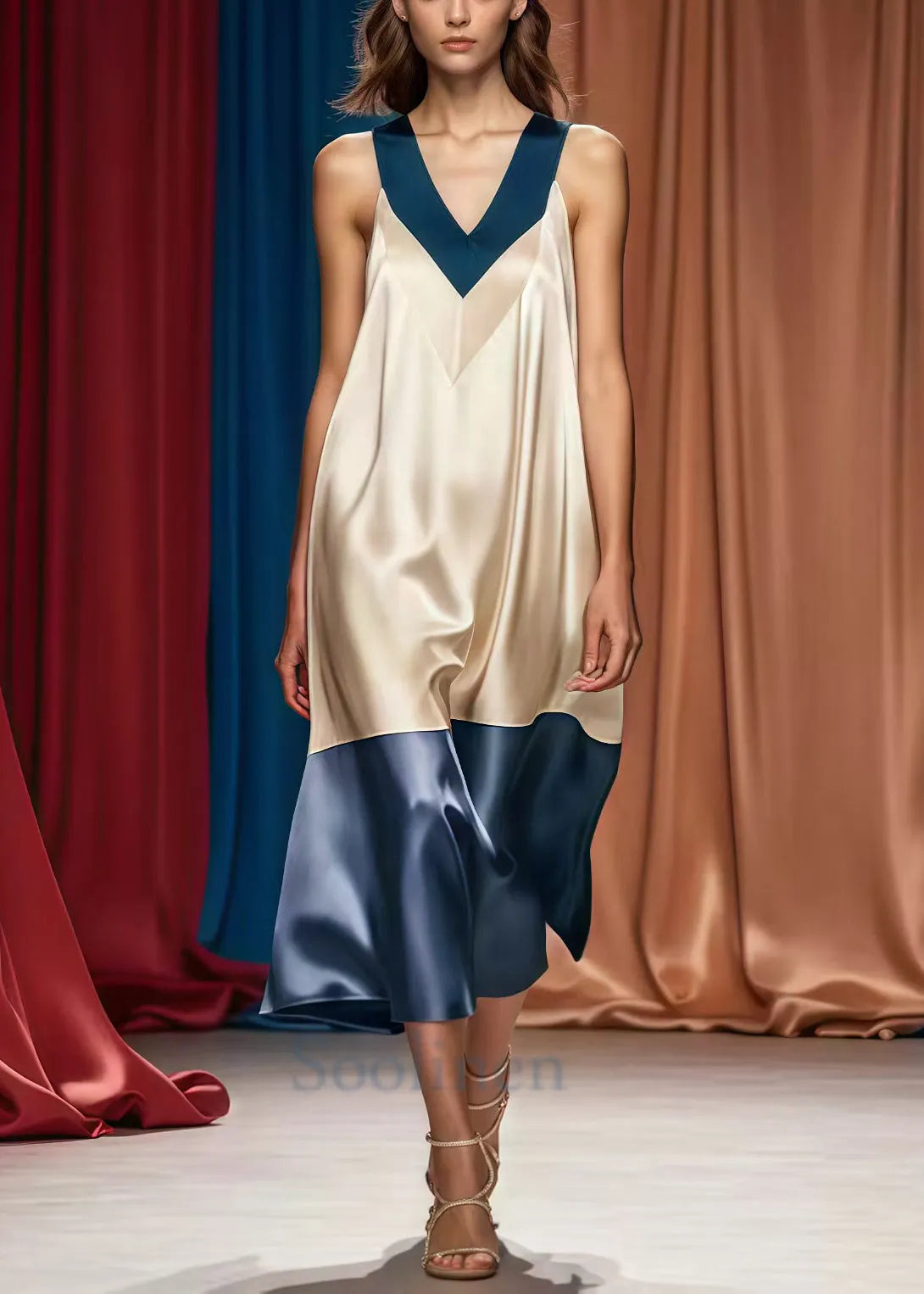 Classic Vintage Dress with a Flattering Fit