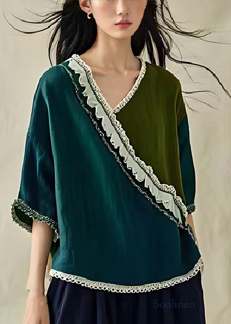 A Vintage Style Blouse with Delicate Timeless Details