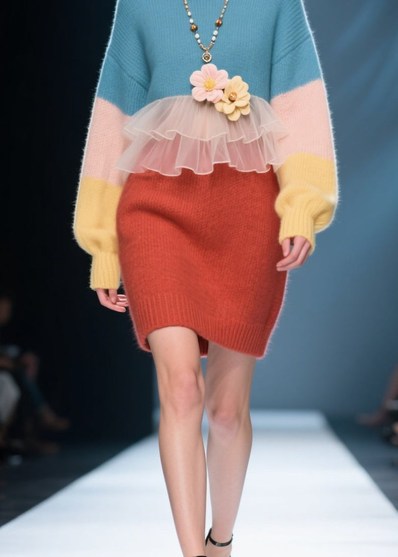 Vintage Inspired Sweater with a Contemporary Edge