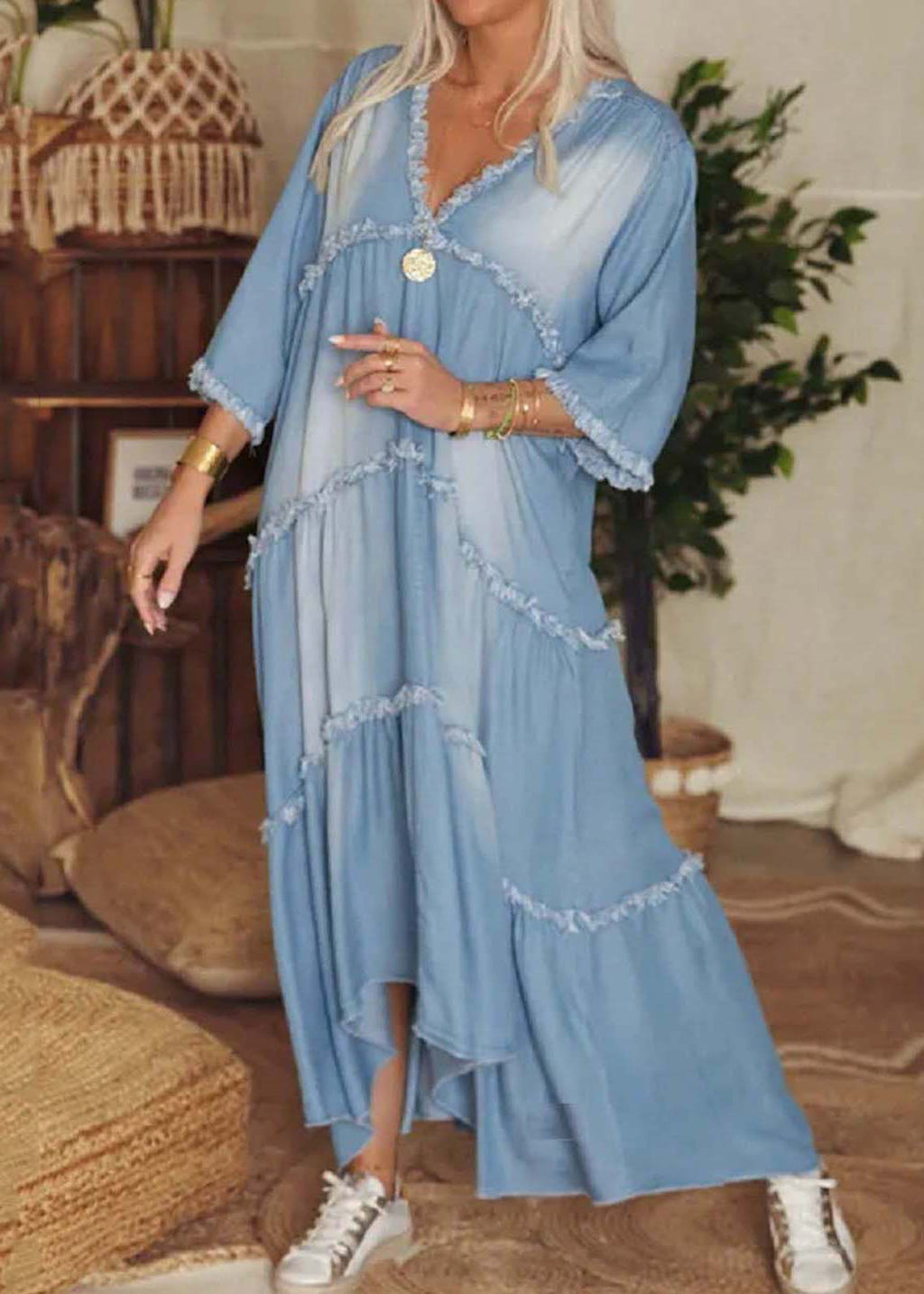 A Vintage Style Dress with Delicate Timeless Details