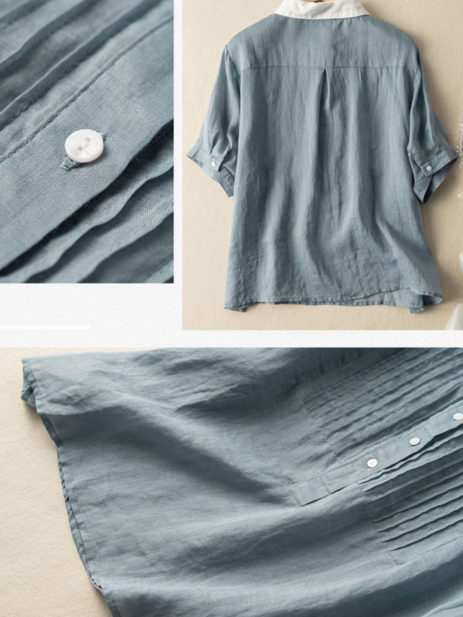Vintage Inspired Blouse with a Contemporary Edge