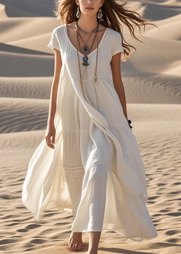 A Vintage Style Dress with Delicate Timeless Details