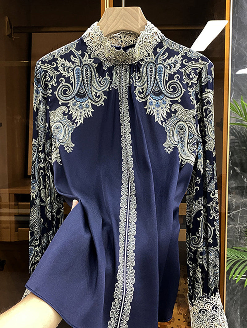 Beautifully Finished Blouse in a Timeless Design