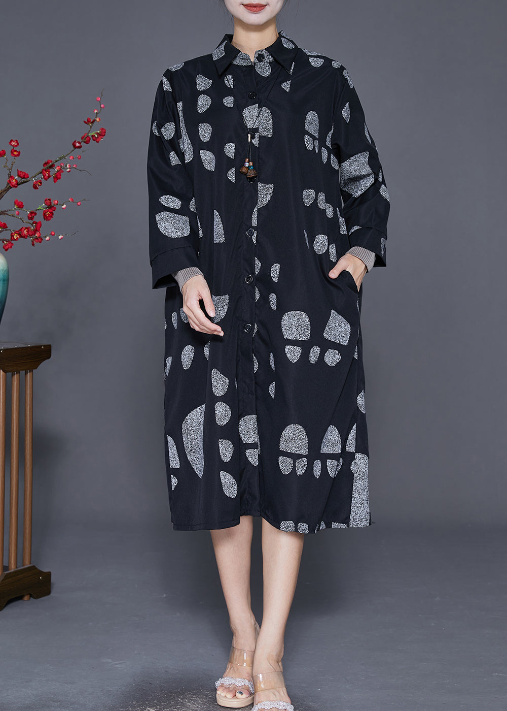 Classic Vintage Coat with a Flattering Fit
