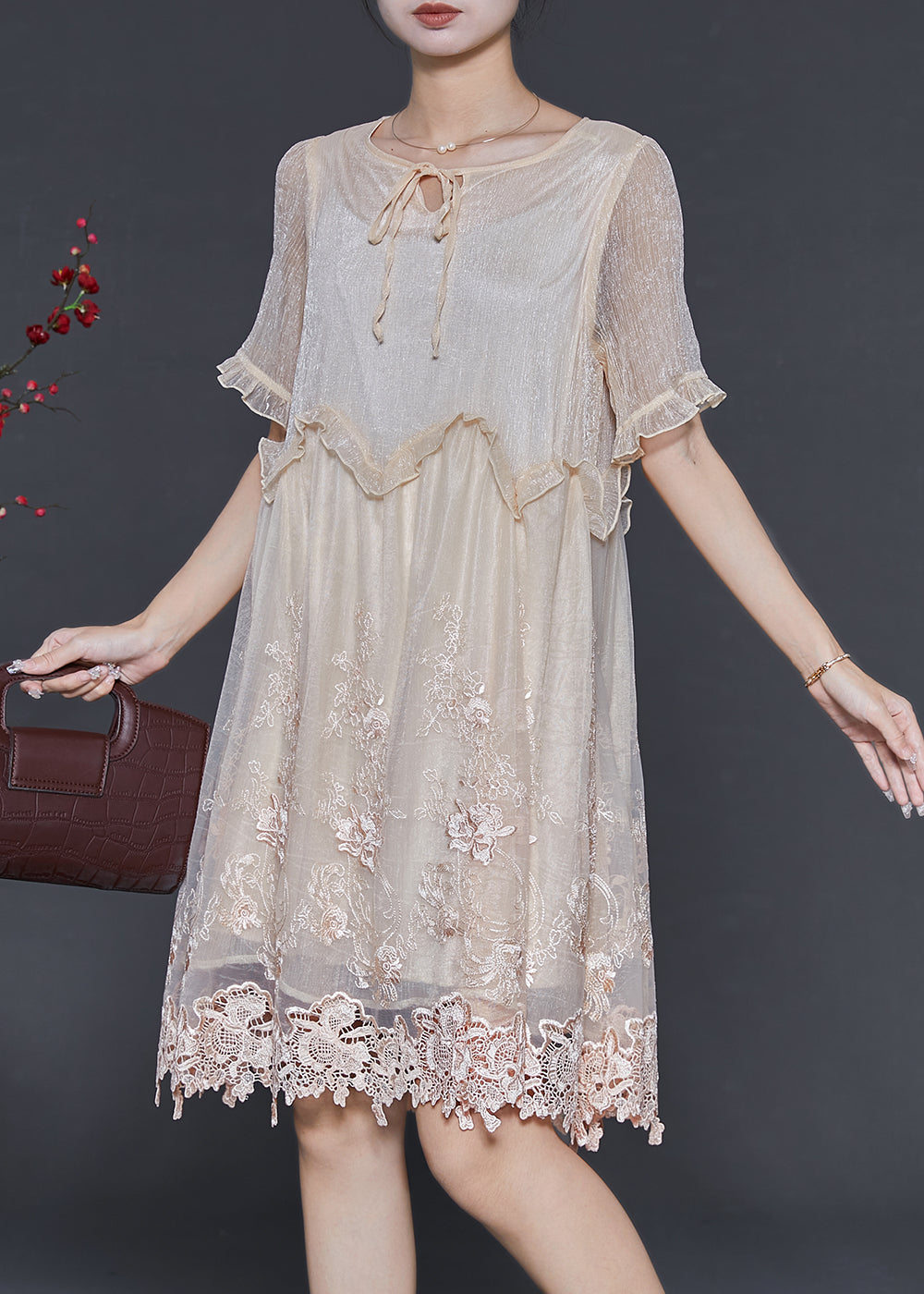 Classic Vintage Dress with a Flattering Fit