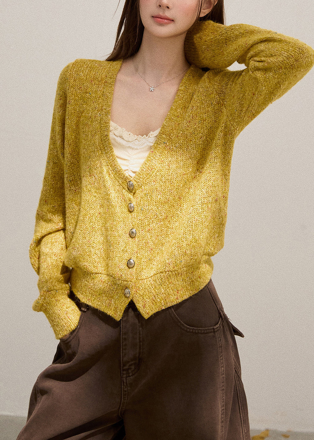 Vintage Inspired Cardigan with a Contemporary Edge