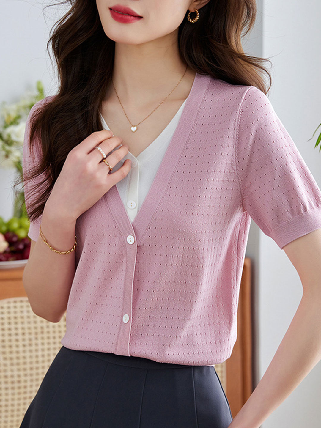 A Vintage Style Top with Delicate Timeless Details