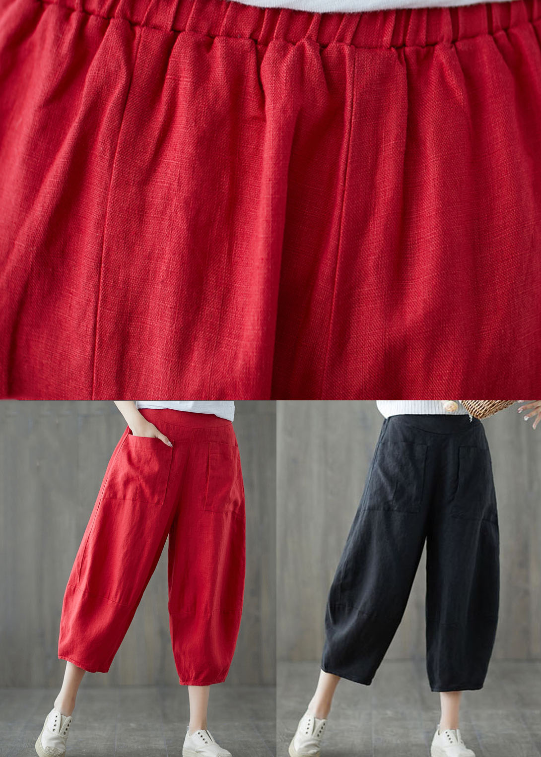 A Vintage Style Pants with Delicate Timeless Details