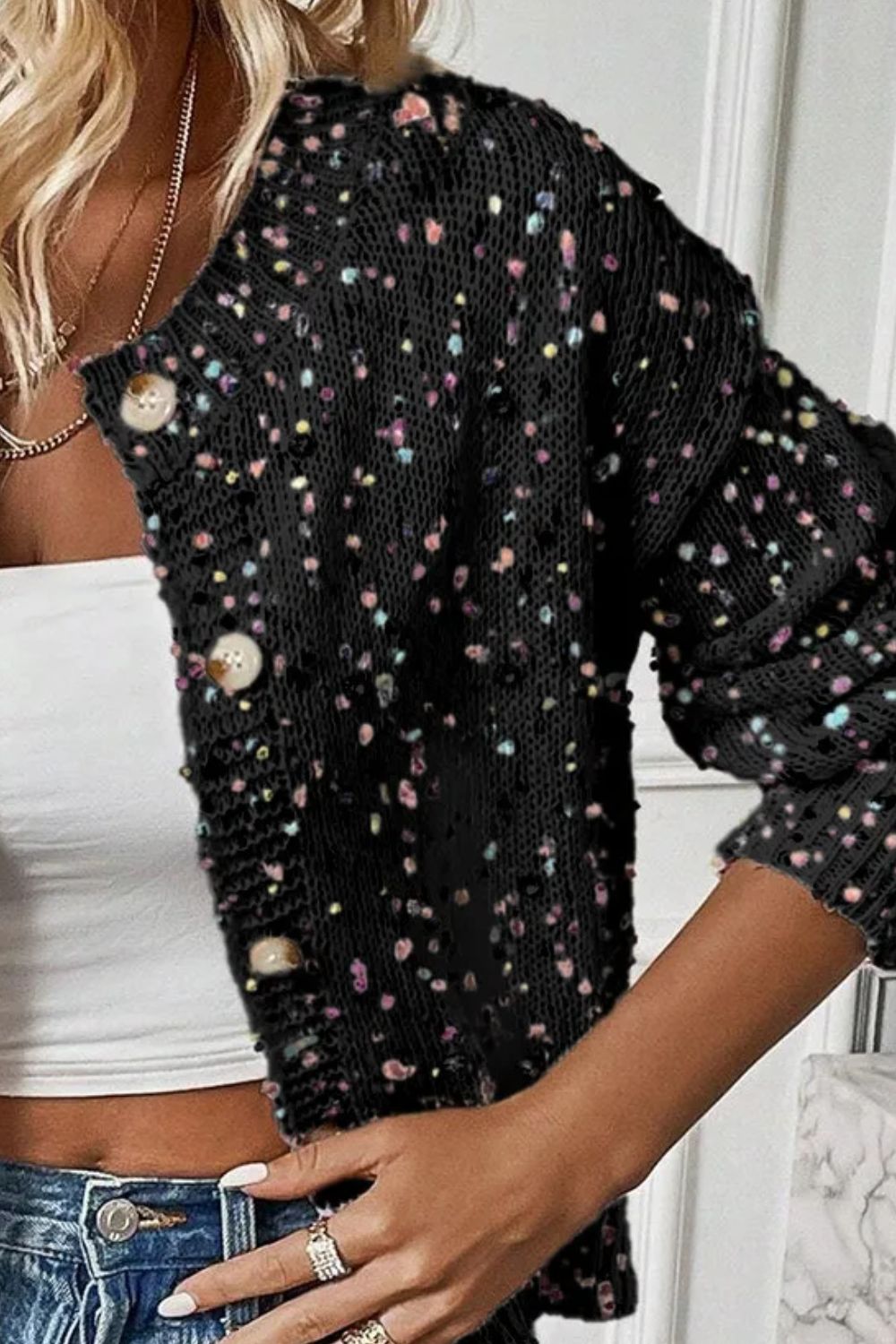 Beautifully Finished Cardigan in a Timeless Design