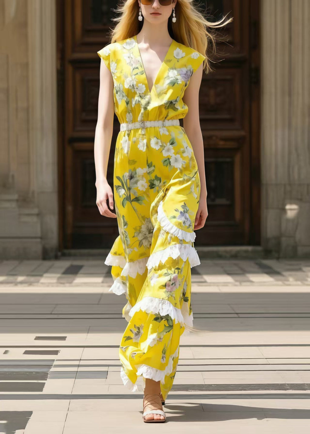 A Vintage Style Dress with Delicate Timeless Details