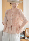 Well Tailored Blouse with a Graceful Silhouette