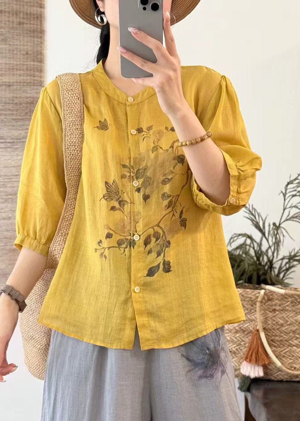 Vintage Inspired Shirt with a Contemporary Edge