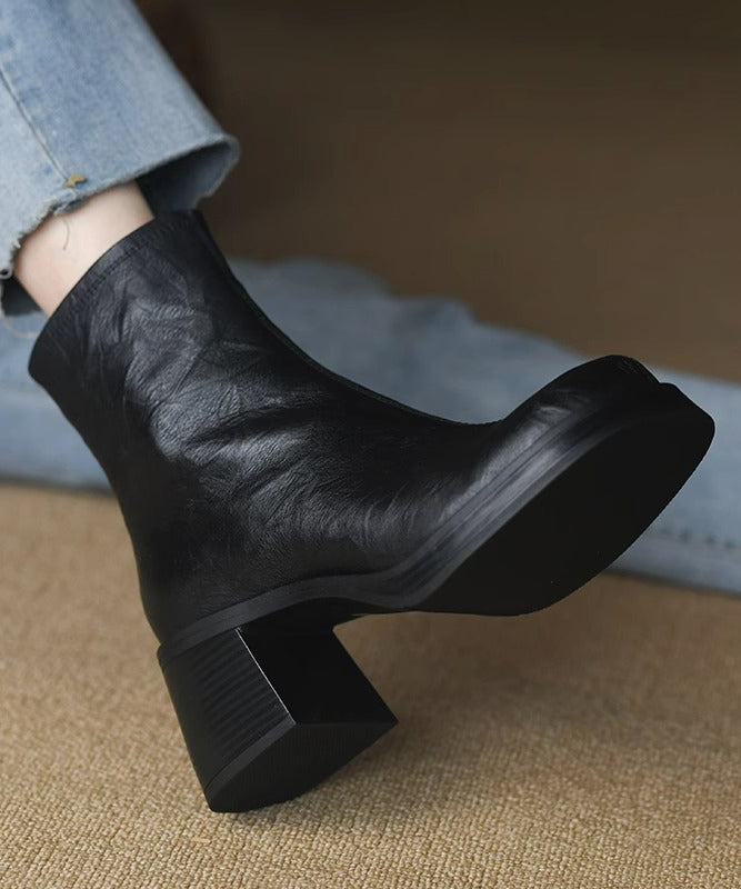 Classic Orthopedic Boots with Timeless Style