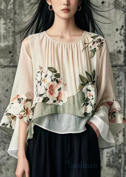 A Vintage Style Shirt with Delicate Timeless Details