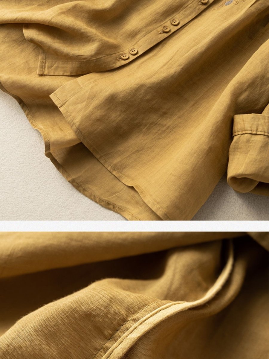 A Vintage Style Shirt with Delicate Timeless Details