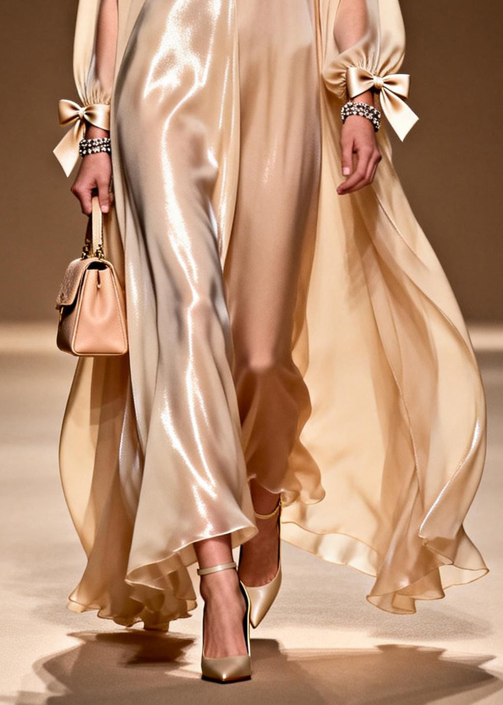 Well Tailored Dress with a Graceful Silhouette