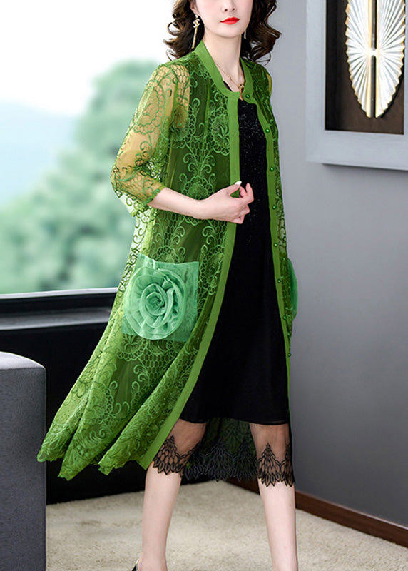 A Vintage Style Coat with Delicate Timeless Details