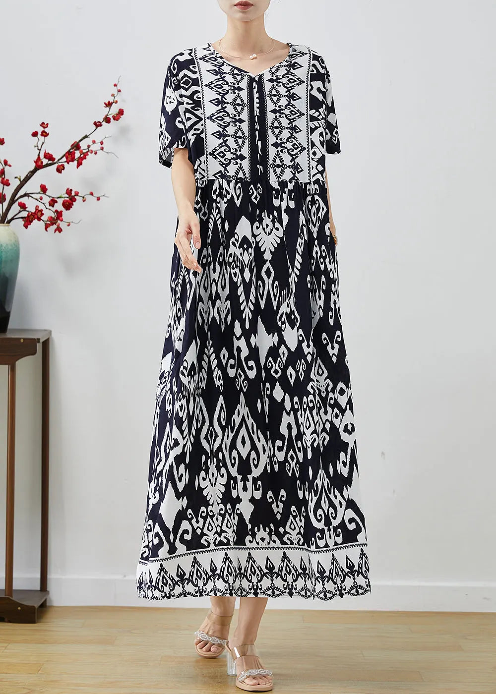 A Vintage Style Dress with Delicate Timeless Details