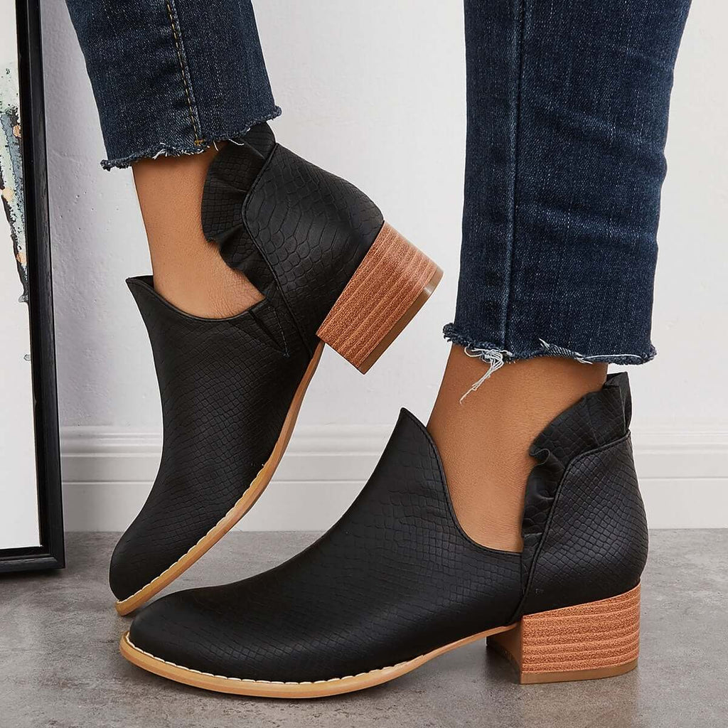 Chic Orthopedic Boots with Unique Design
