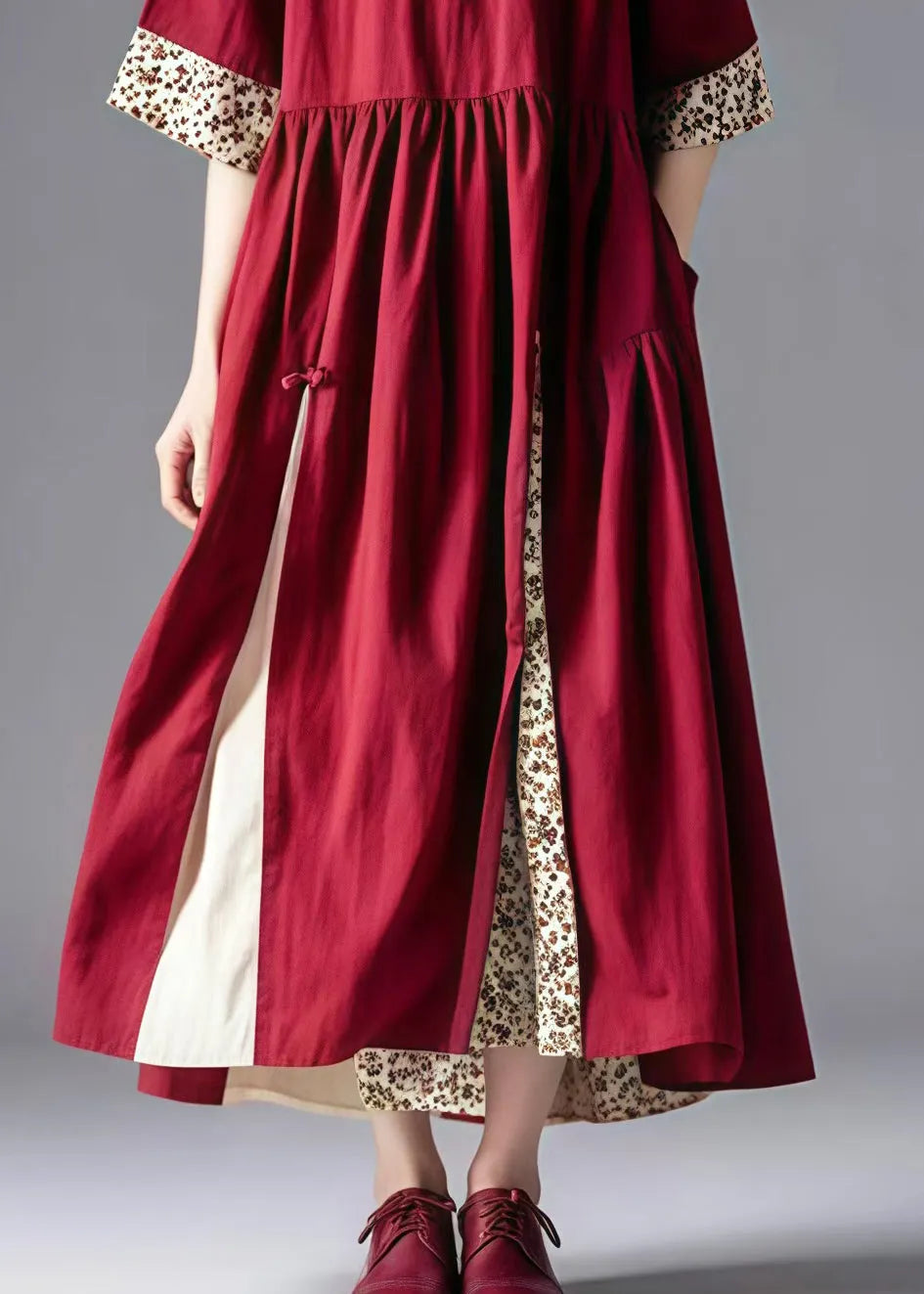 Classic Vintage Dress with a Flattering Fit