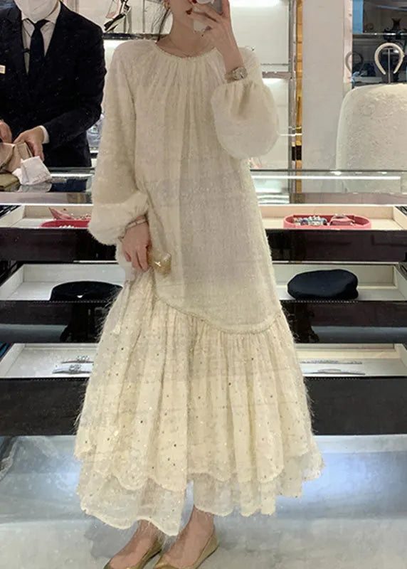 A Vintage Style Dress with Delicate Timeless Details