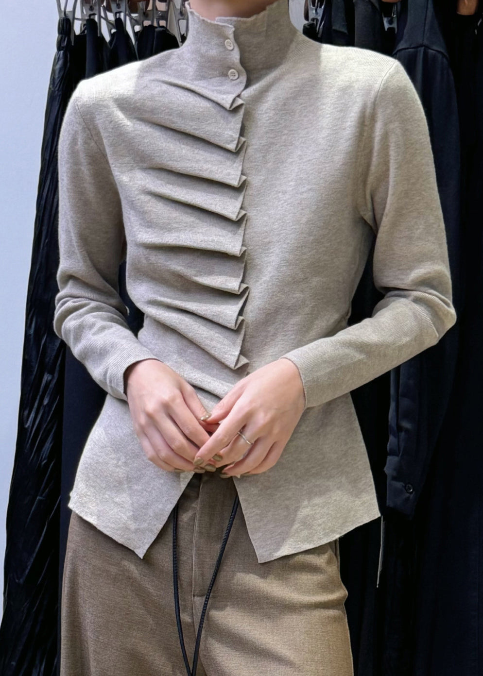 Vintage Inspired Sweater with a Contemporary Edge