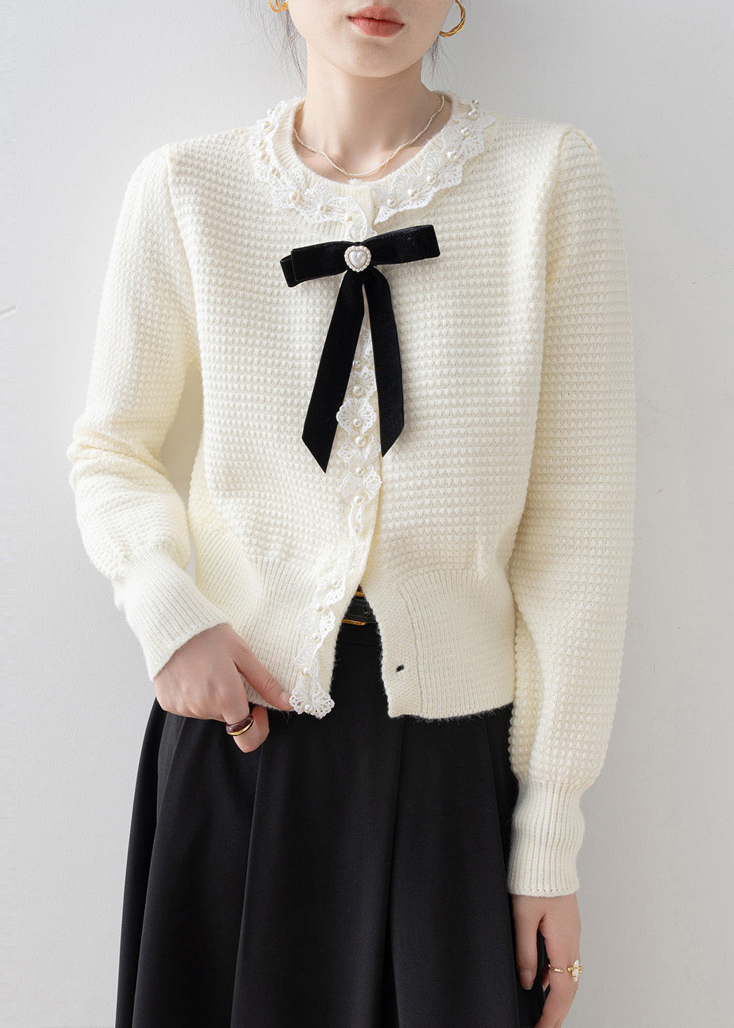 A Vintage Style Coat with Delicate Timeless Details