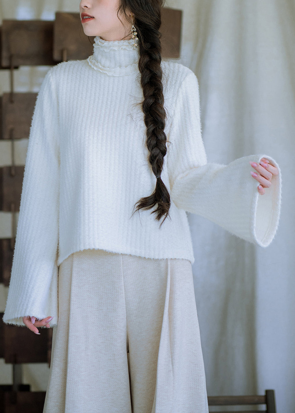 Vintage Inspired Sweater with a Contemporary Edge