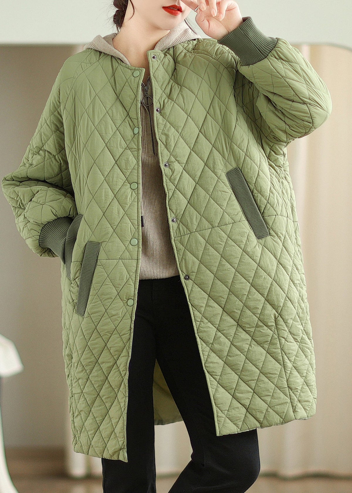 A Vintage Style Coat with Delicate Timeless Details