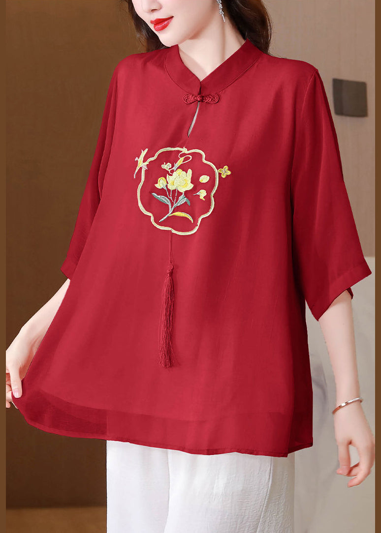 A Vintage Style Blouse with Delicate Timeless Details