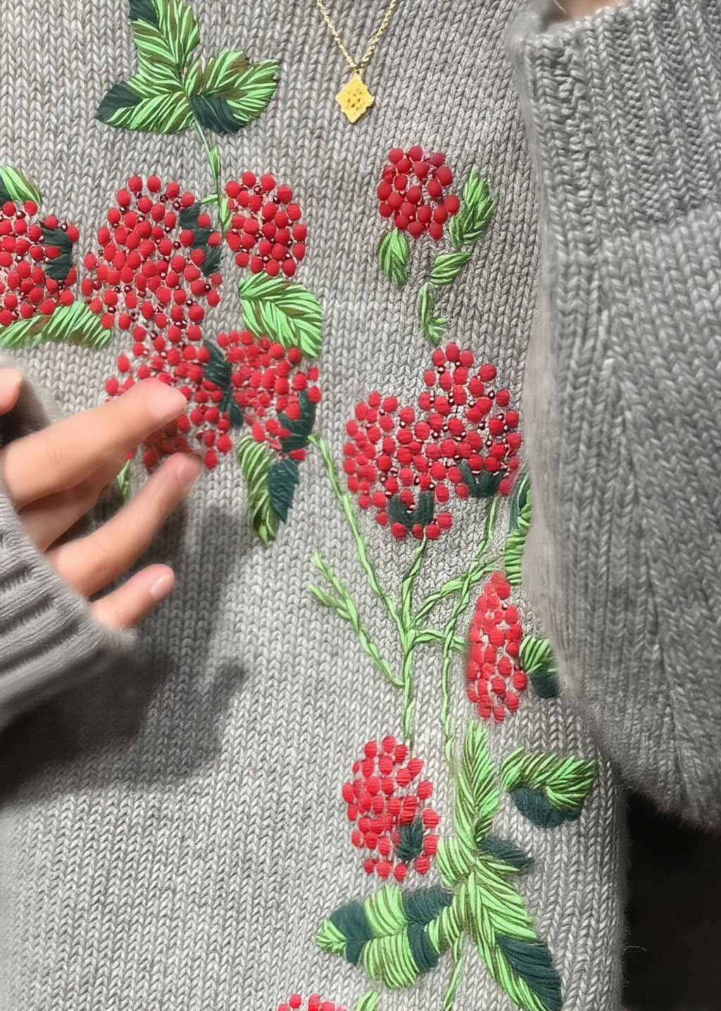 Vintage Inspired Sweater with a Contemporary Edge
