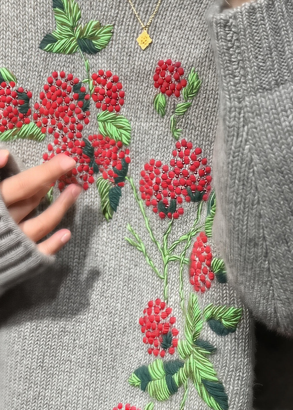 Vintage Inspired Sweater with a Contemporary Edge