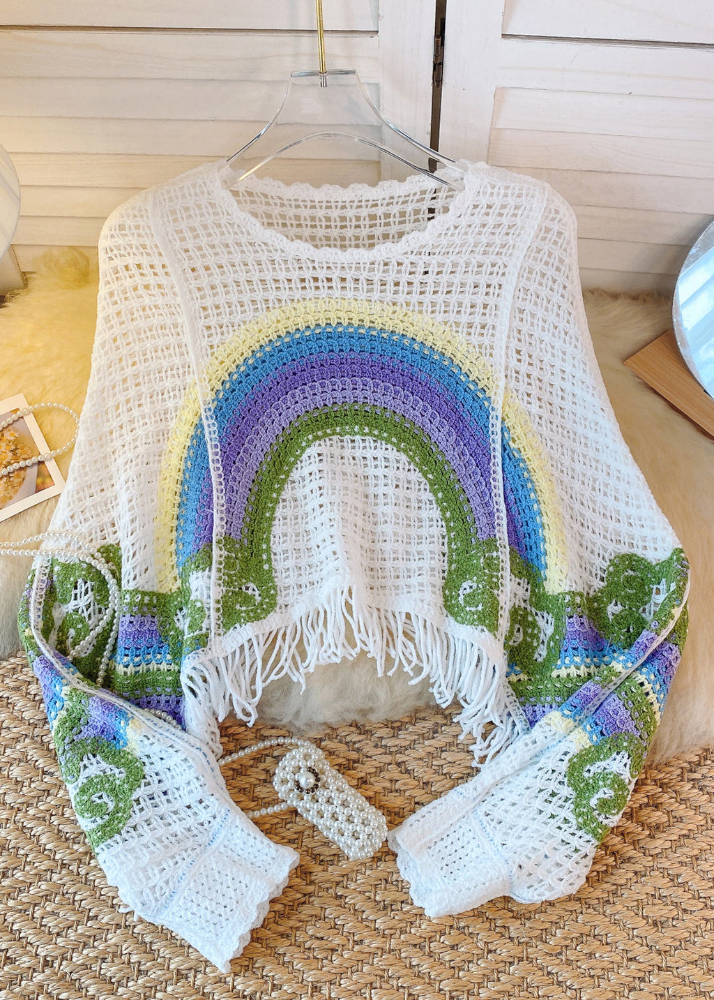 Vintage Inspired Sweater with a Contemporary Edge