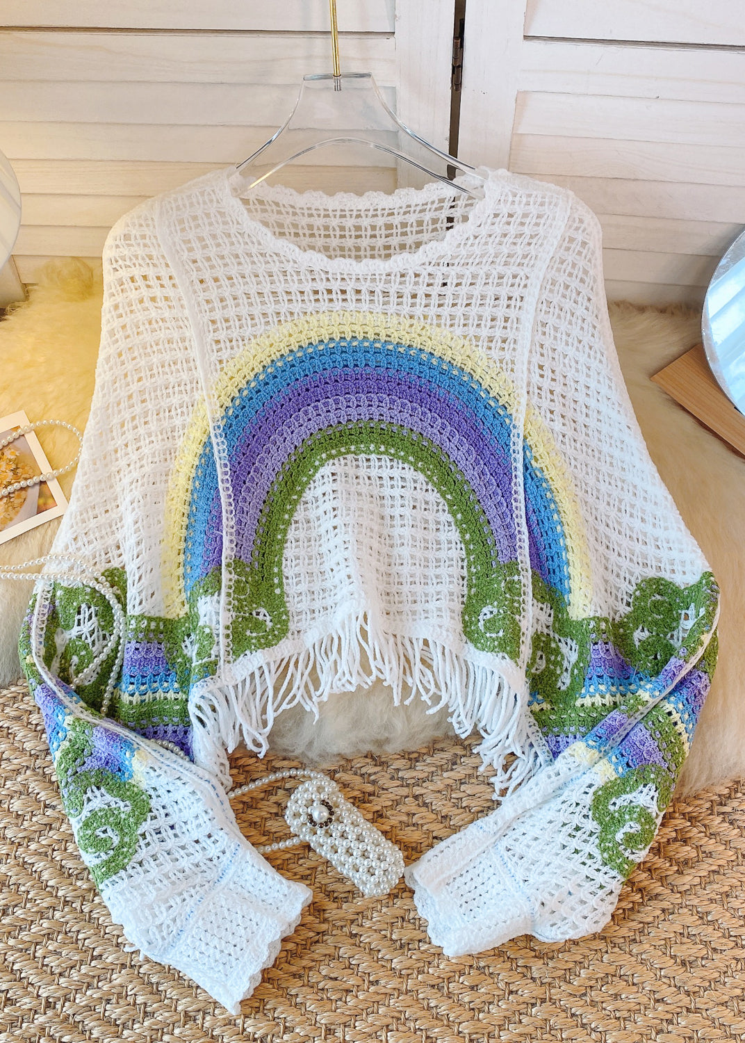 Vintage Inspired Sweater with a Contemporary Edge