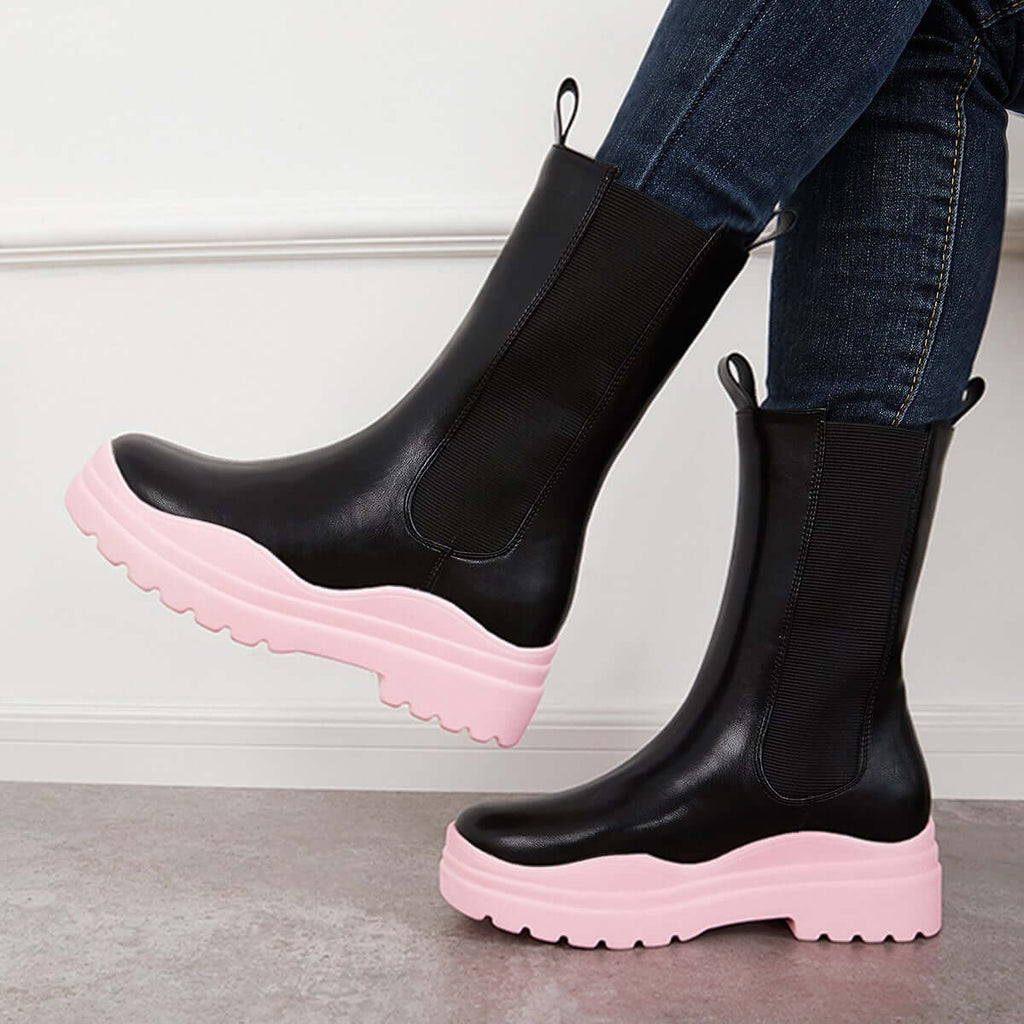 Chic Orthopedic Boots with Unique Design