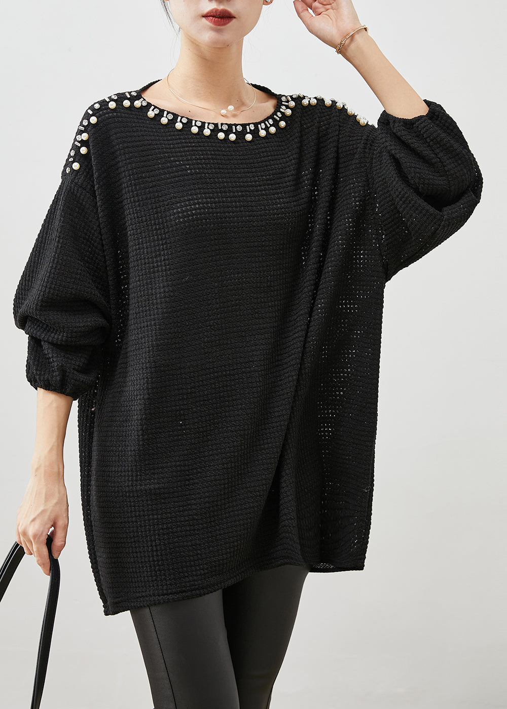 Vintage Inspired Sweater with a Contemporary Edge