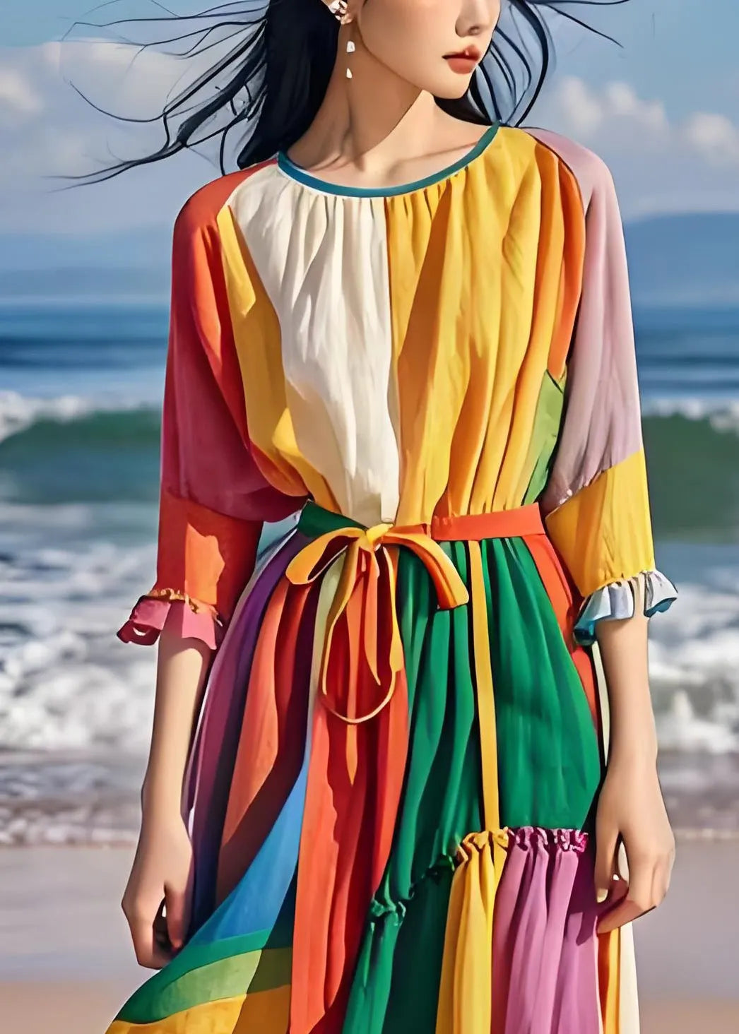 A Vintage Style Dress with Delicate Timeless Details
