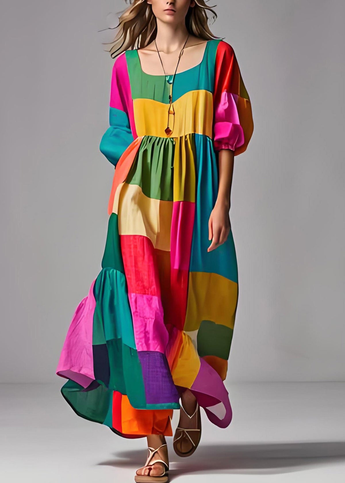 Classic Vintage Dress with a Flattering Fit