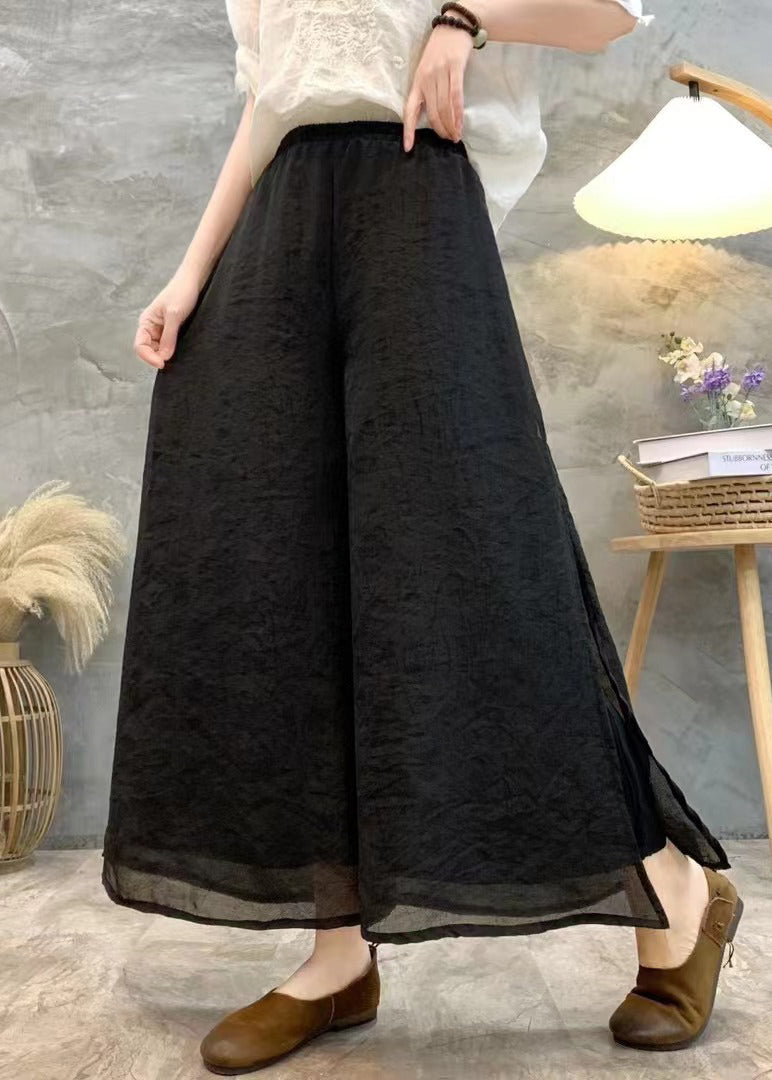 A Vintage Style Pants with Delicate Timeless Details