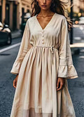 Well Tailored Dress with a Graceful Silhouette