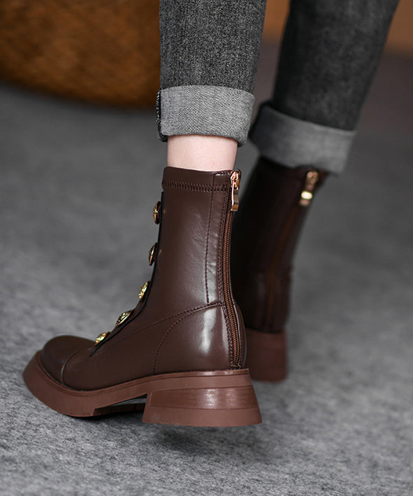 Vintage Inspired Orthopedic Boots