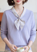 Beautifully Finished Sweater in a Timeless Design