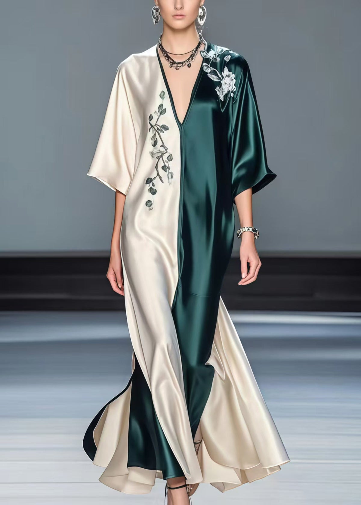 Classic Vintage Dress with a Flattering Fit