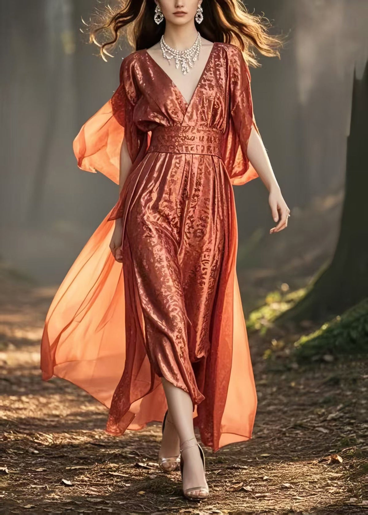 Well Tailored Dress with a Graceful Silhouette