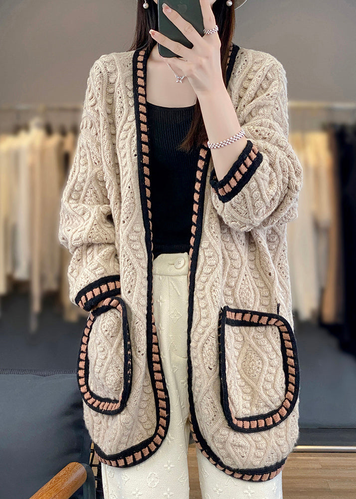 A Vintage Style Cardigan with Delicate Timeless Details