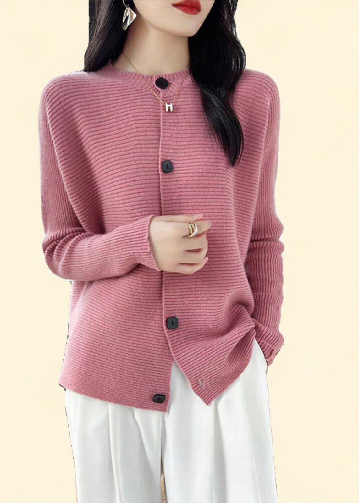 Beautifully Finished Cardigan in a Timeless Design