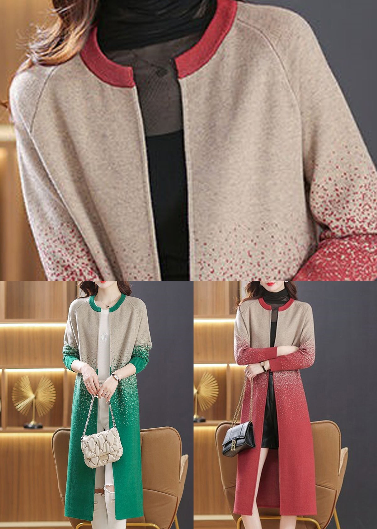 Vintage Inspired Cardigan with a Contemporary Edge