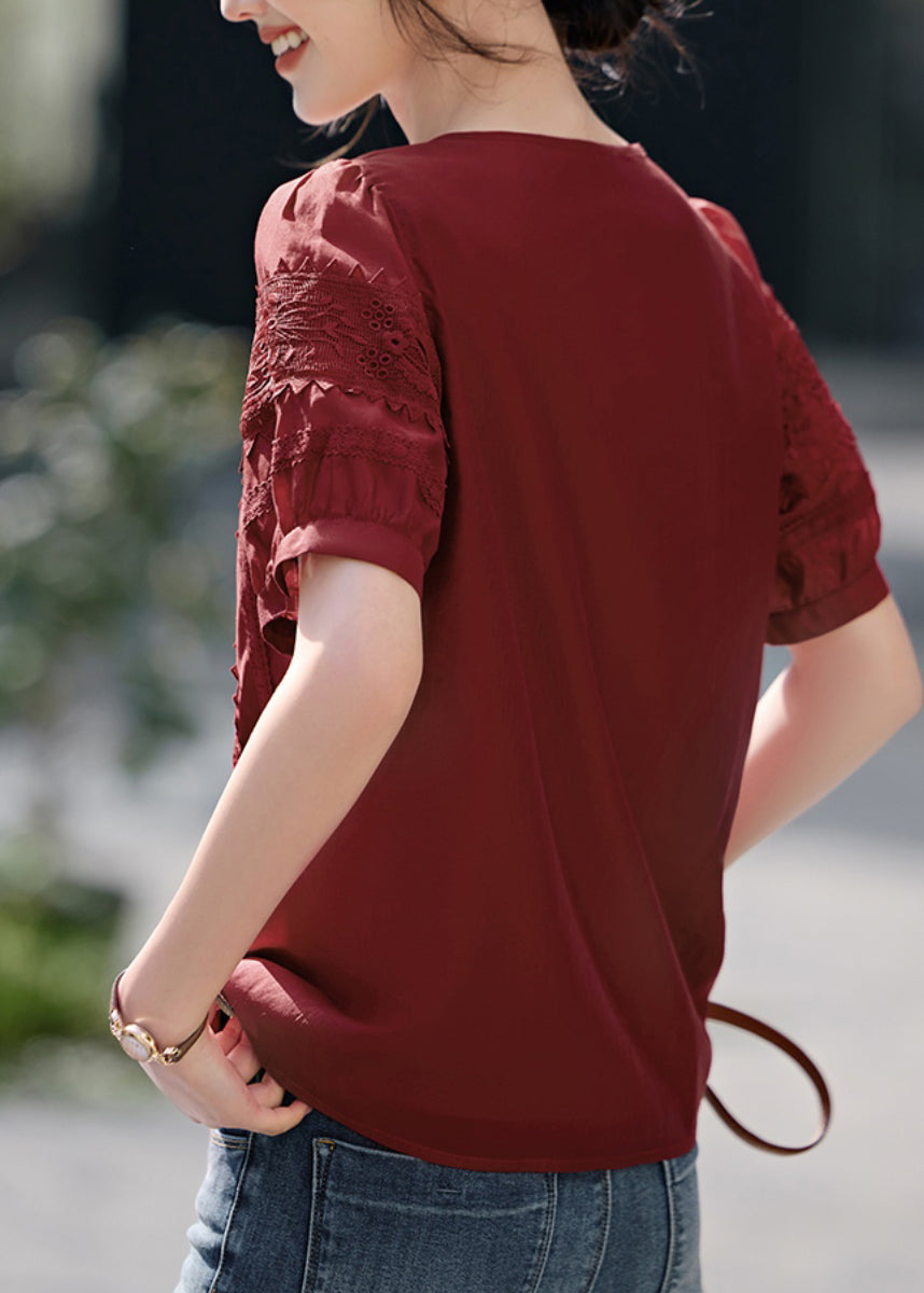 A Vintage Style Blouse with Delicate Timeless Details